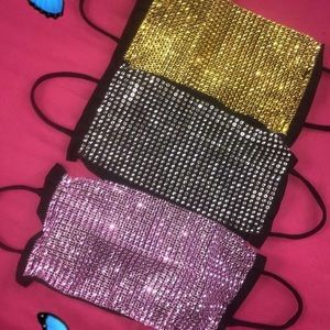Bling FACE MASKS! Breathable & Washable 🧼🛍